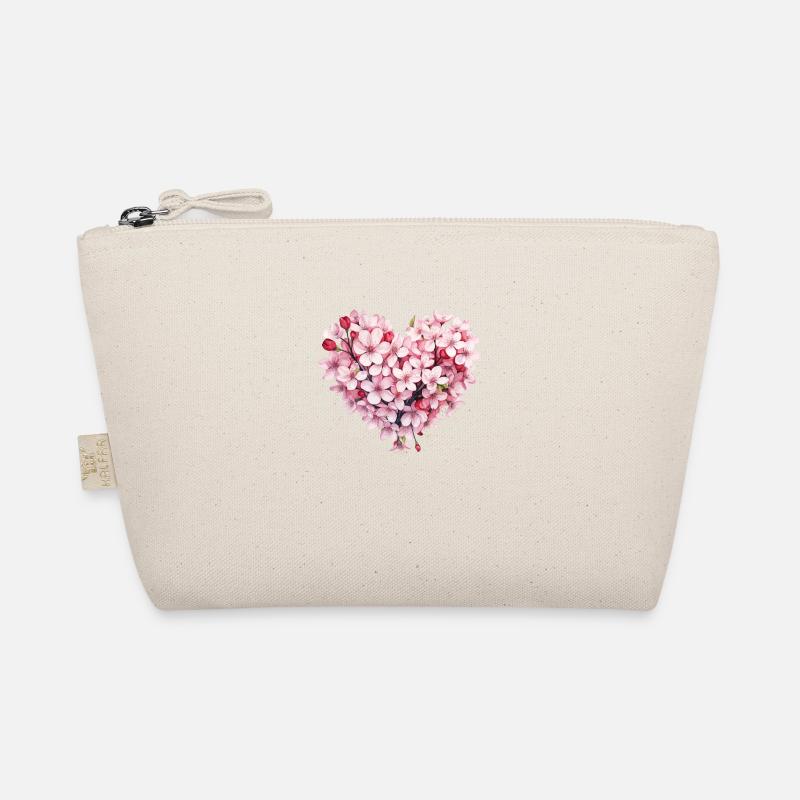 Sakura-Herz Bio-Täschchen