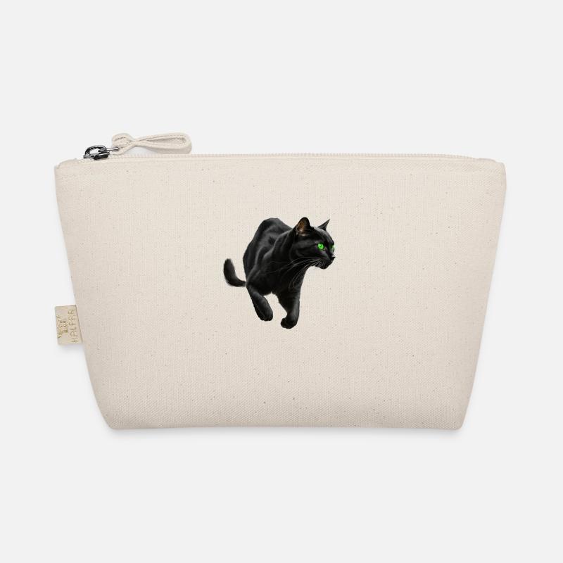 , Black Cat, Cat Picture Organic Pouch