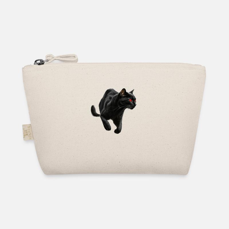 , Black Cat, Cat Picture Organic Pouch