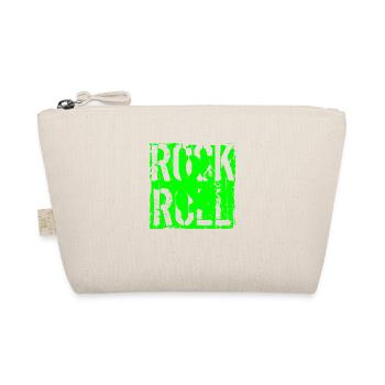 Music, Retro, Heavy Metal, Hard Rock, Punk, Vinyl, Pop - Organic Pouch - nature - Front