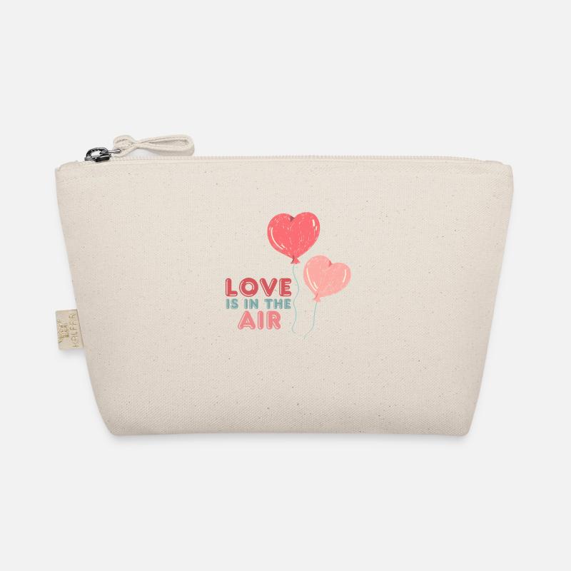Love is in the air - Bio-Täschchen - Natur