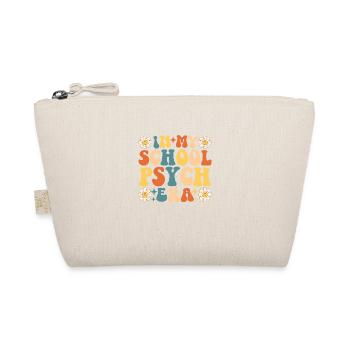 In My School Psych Era Retro School Psychologist - Organic Pouch - nature - Front
