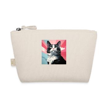 Tuxedo cat. tuxedo chat - Trousse biologique - nature - Devant