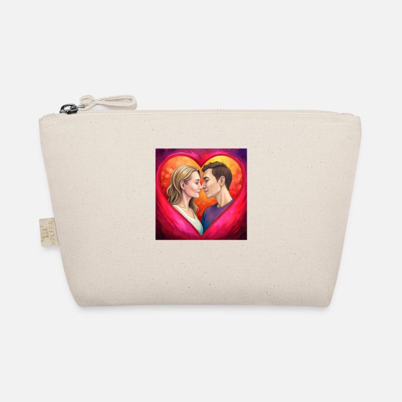 amour real - Bio-Täschchen - Natur