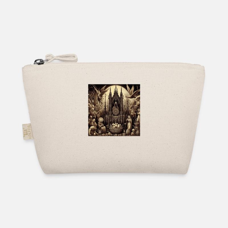 Gothic themed easter art Organic Pouch