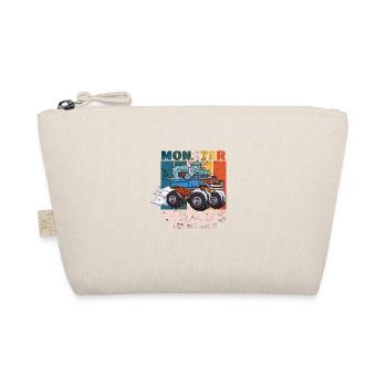 Monster Trucks Are My Ride - Organic Pouch - nature - Front