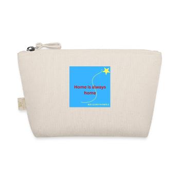 HOME IS ALWAYS HOME - Organic Pouch - nature - Front
