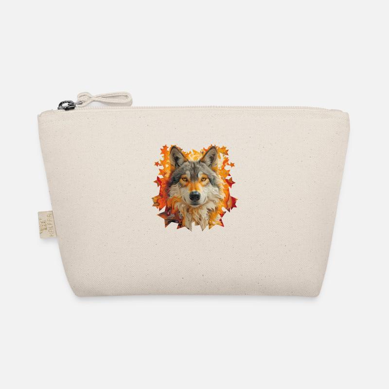 Wolf and Stars Organic Pouch