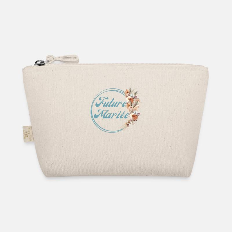 Bride-to-be Rustic Flowers - Matching tshirt Organic Pouch
