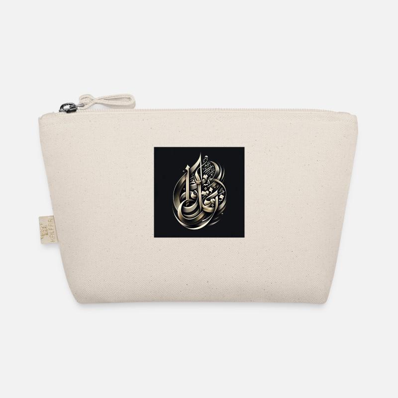 Arabic Calligraphy Art Organic Pouch