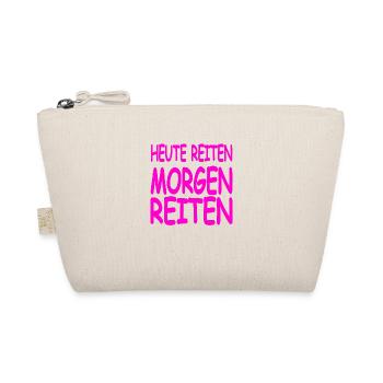 Reiten - Bio-Täschchen - Natur - Vorne