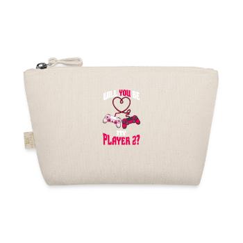 Will You Be My Player 2 - Organic Pouch - nature - Front