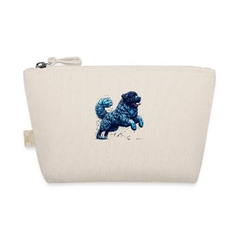 Newfy Wave of Joy - blue - Bio-Täschchen - Natur - Vorne