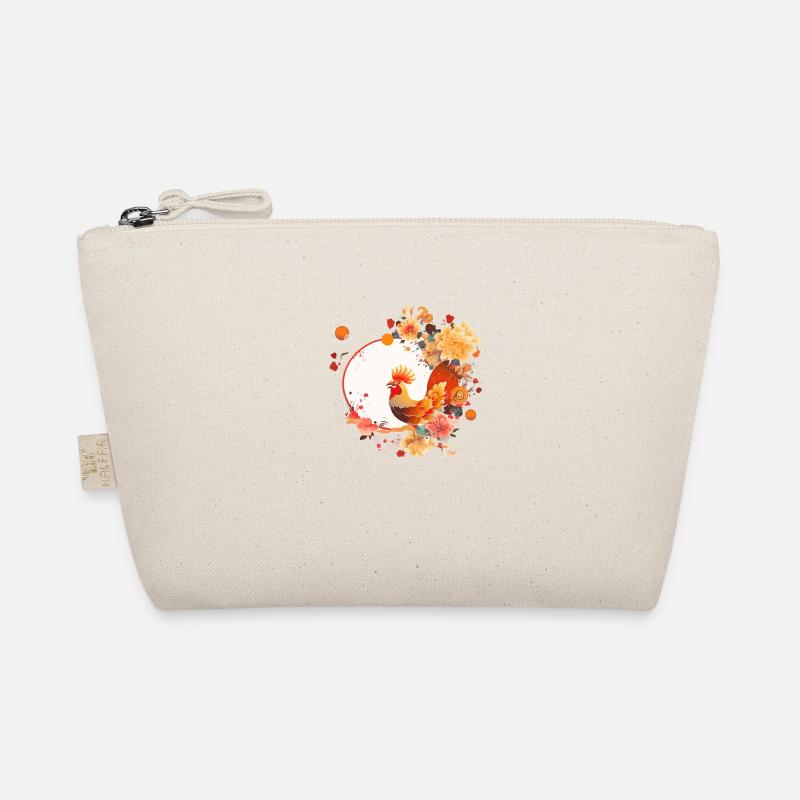 Chinese New Year Rooster Organic Pouch