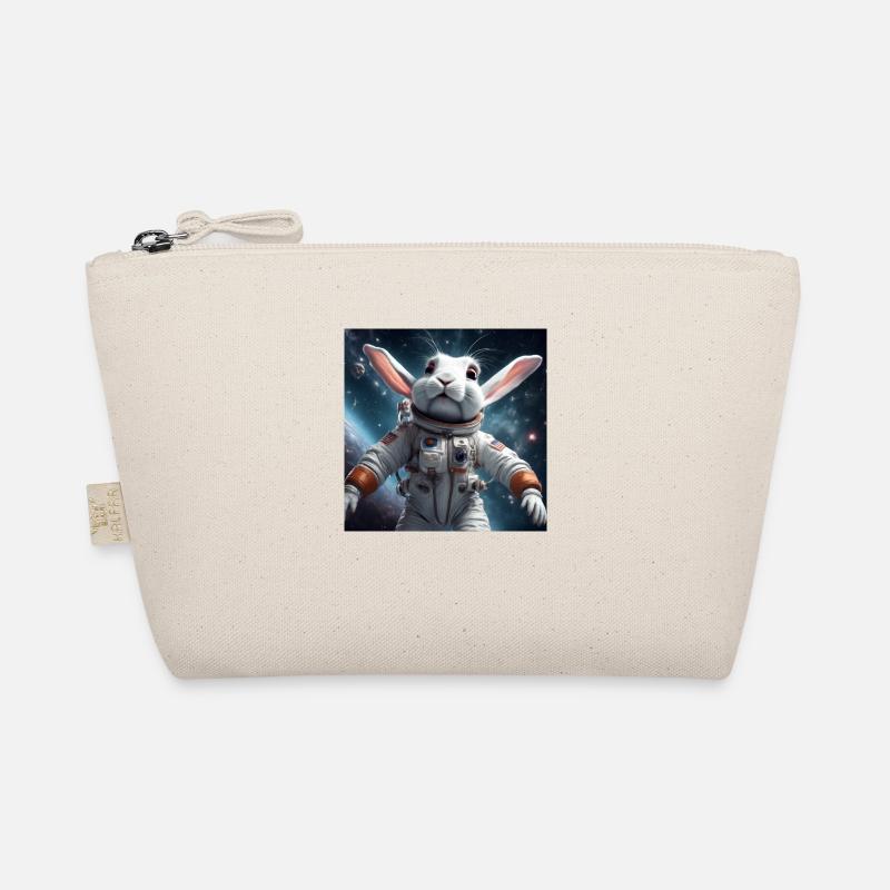 Rabbit in space Organic Pouch