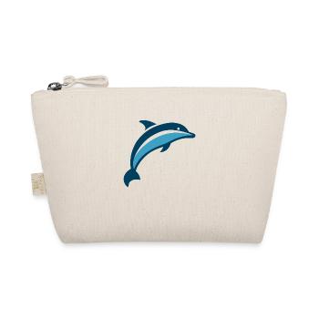 Delfin - Bio-Täschchen - Natur - Vorne