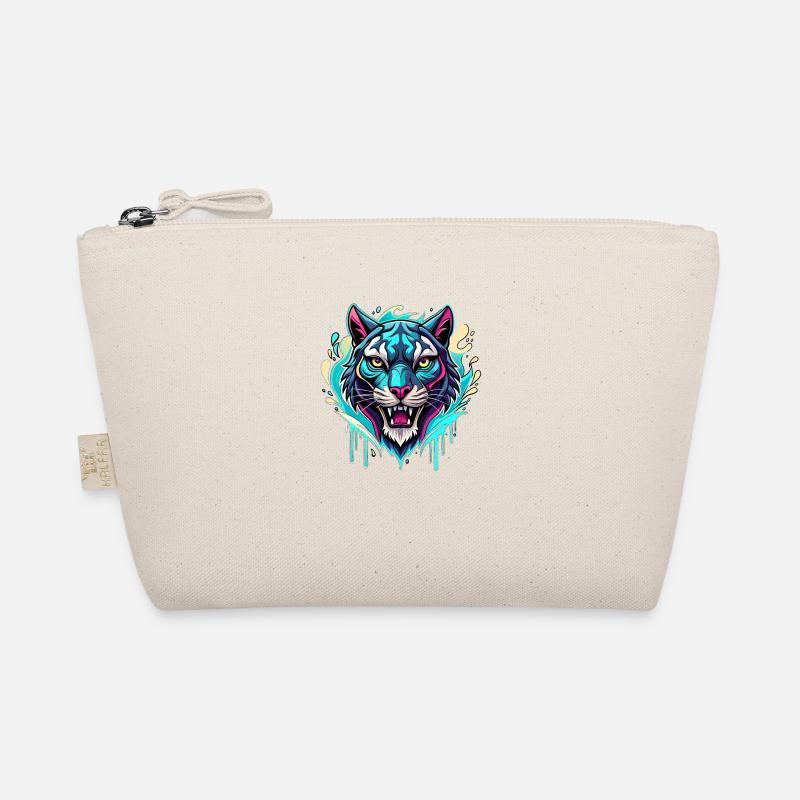Tiger Color Splash - Organic Pouch - nature