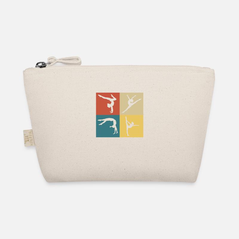 Retro Vintage Gymnastics Organic Pouch