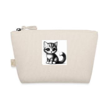 Mignon petit chaton - Trousse biologique - nature - Devant