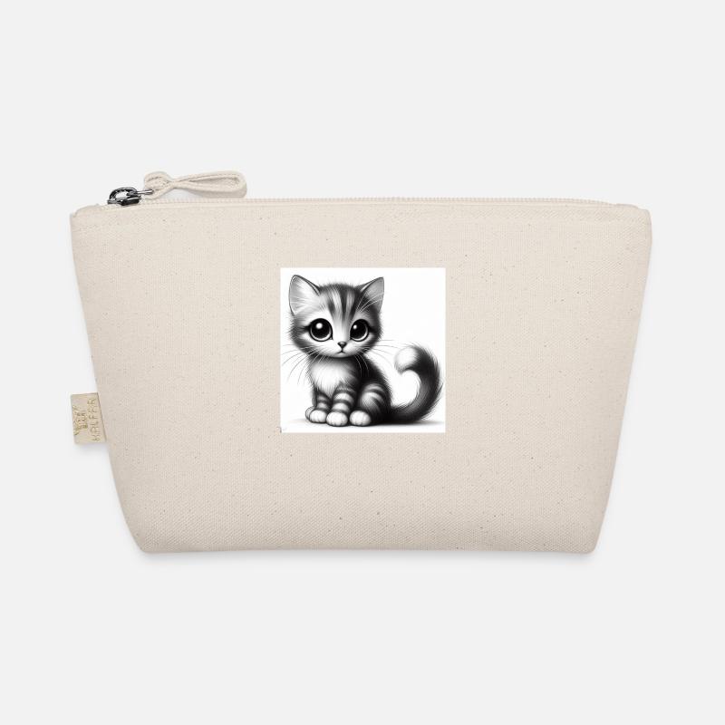 Mignon petit chaton Trousse biologique