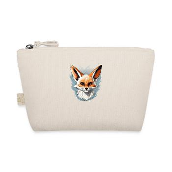 Fenne Logo Volpe Fox - Organic Pouch - nature - Front