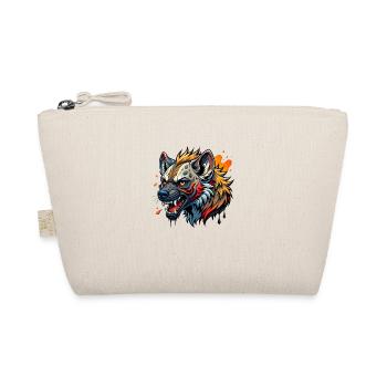 Hyena Color Splash - Organic Pouch - nature - Front