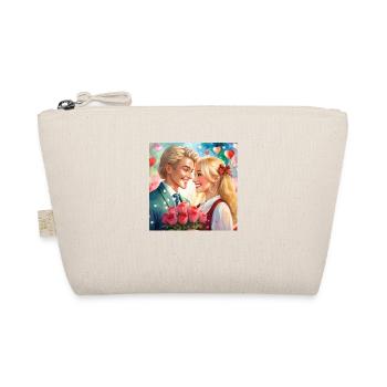 It's nice to be in love - Organic Pouch - nature - Front