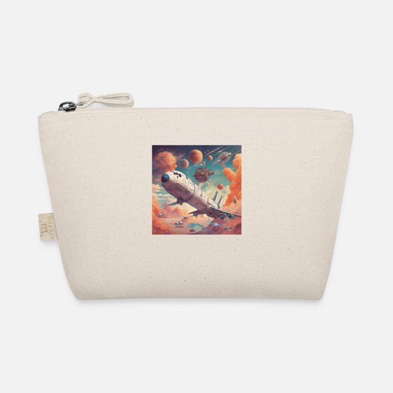 Future Airplane Bio-Täschchen