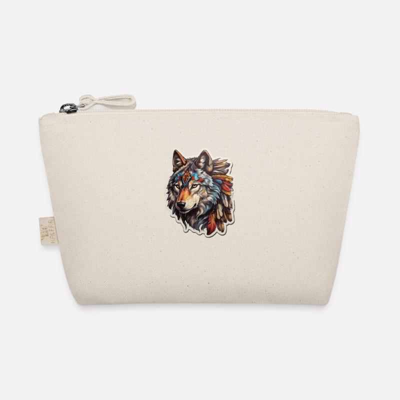 Wolf Indians Organic Pouch