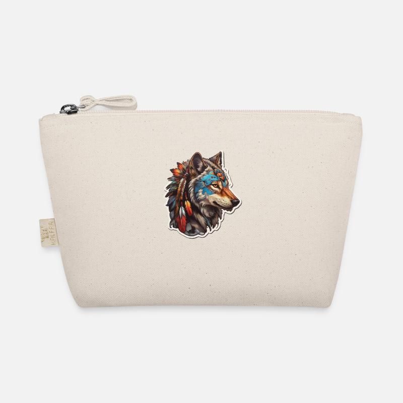 Wolf Indians Organic Pouch