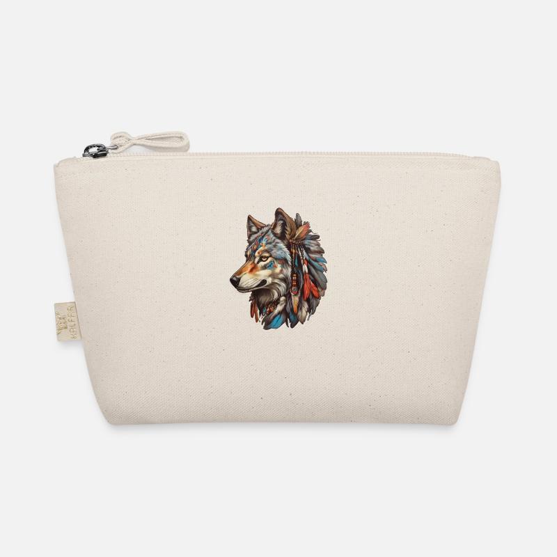 Wolf Indians Organic Pouch