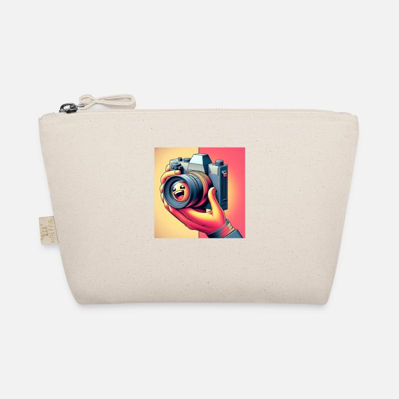 Retro Camera Organic Pouch