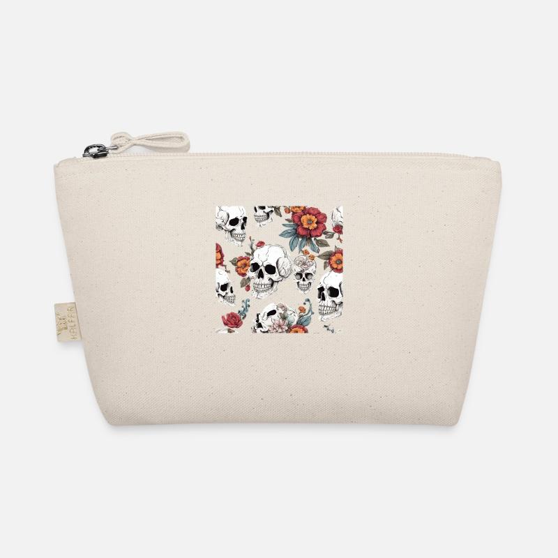 Crâne et fleurs Trousse biologique