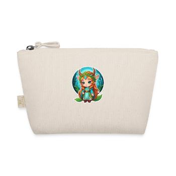 Druid Cute Illustration - Organic Pouch - nature - Front