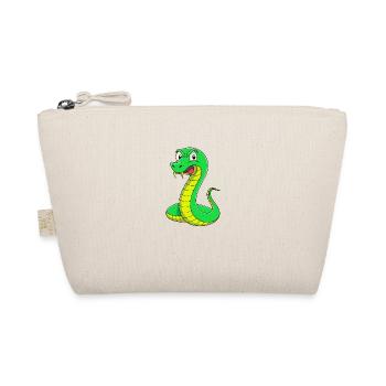 Disgusted Serpent: A Snaky Expression - Organic Pouch - nature - Front