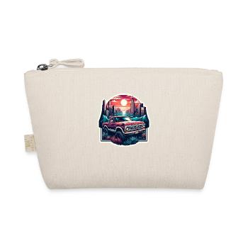 Vintage American and Sports Car - Organic Pouch - nature - Front