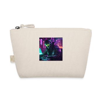 Pc player at desk - Organic Pouch - nature - Front