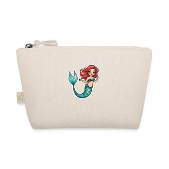 Mermaid Fantasy Illustration - Organic Pouch - nature - Front