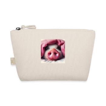 J’avais du cochon .... J’adore les cochons - Trousse biologique - nature - Devant