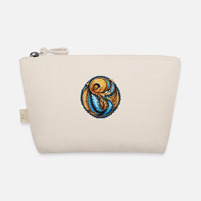 Paisley Pattern Mandala Organic Pouch