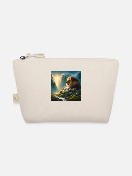 CHOSEN Lion and Lamb - Organic Pouch - nature