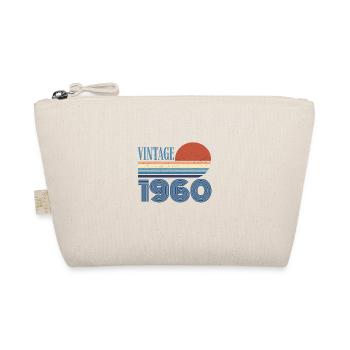 Vintage 1960er Jahre - Bio-Täschchen - Natur - Vorne