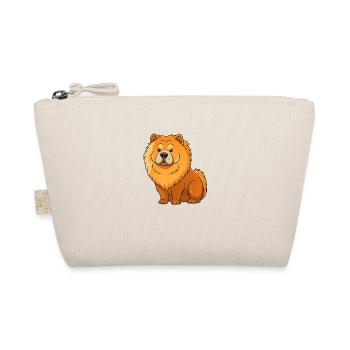 Stoic Chow Chow Guarding Territory - Organic Pouch - nature - Front