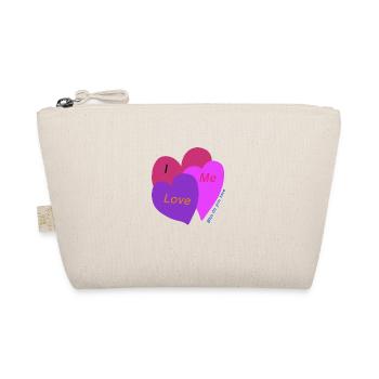 Love me - Organic Pouch - nature - Front