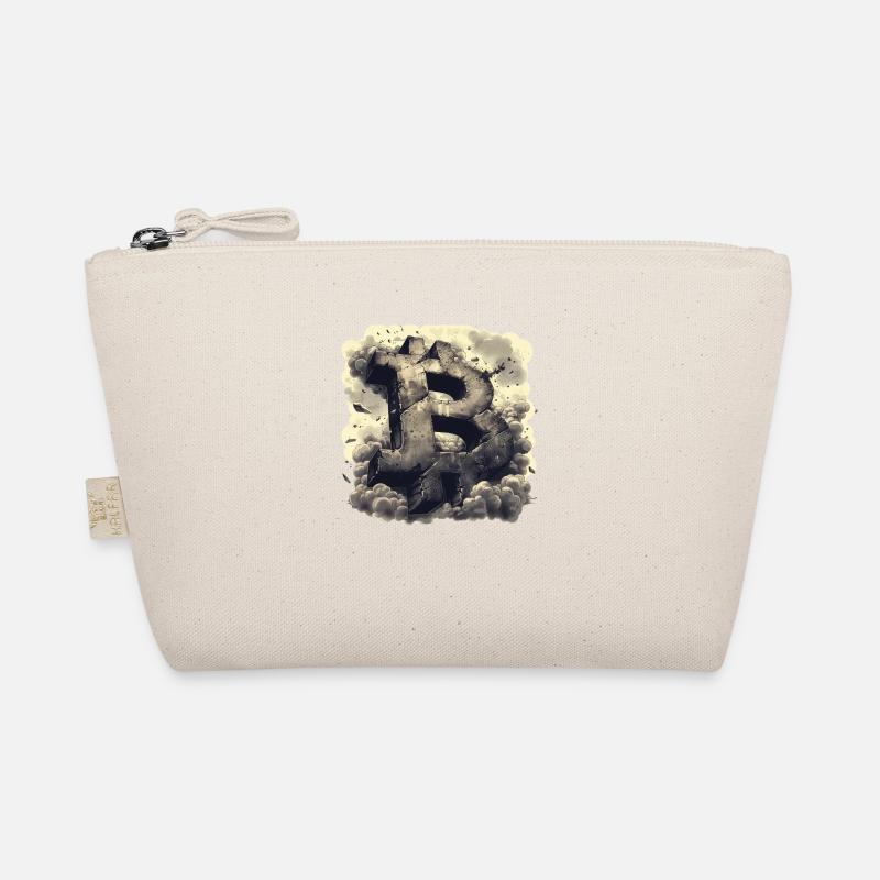 Krypto-, Retro- und minimalistische Bitcoin-Designs Bio-Täschchen
