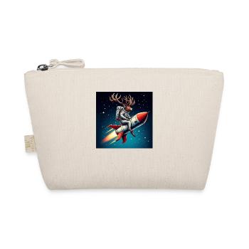 Rockets Deer - Organic Pouch - nature - Front