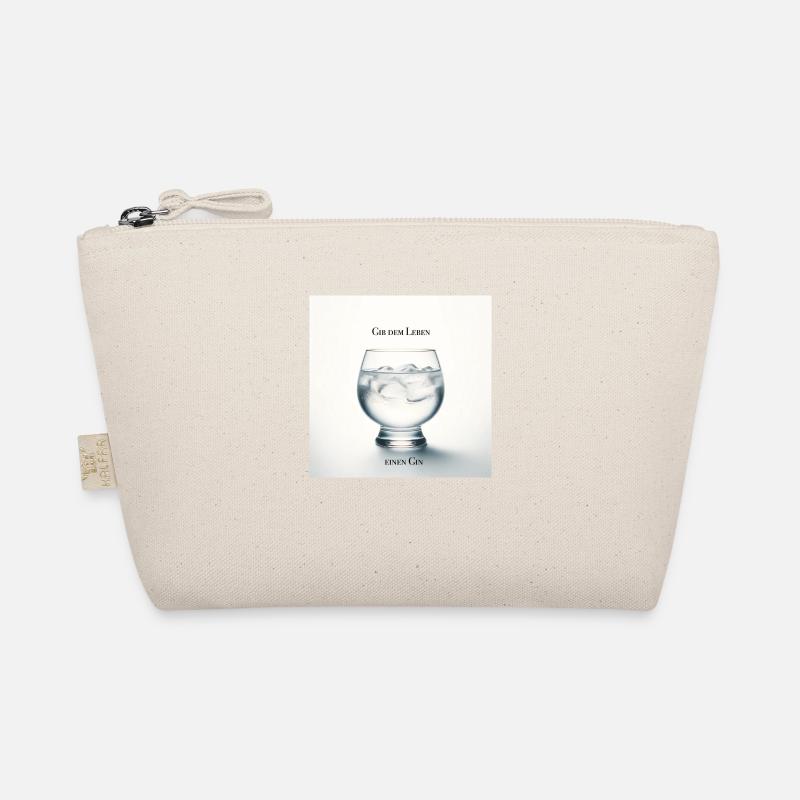 Gib dem Leben einen Gin - Trinkspruch Bio-Täschchen
