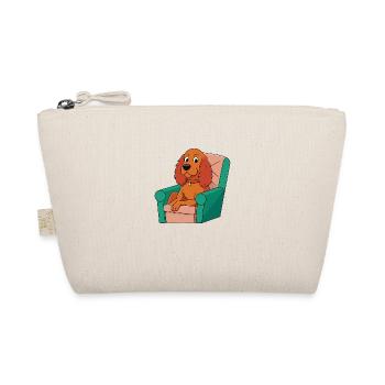 Relaxed Sussex Spaniel in Armchair Dog Art - Organic Pouch - nature - Front