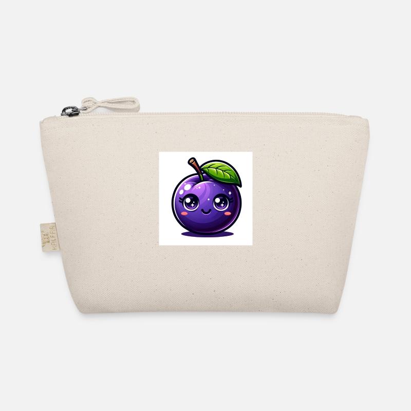 Plum purple Organic Pouch