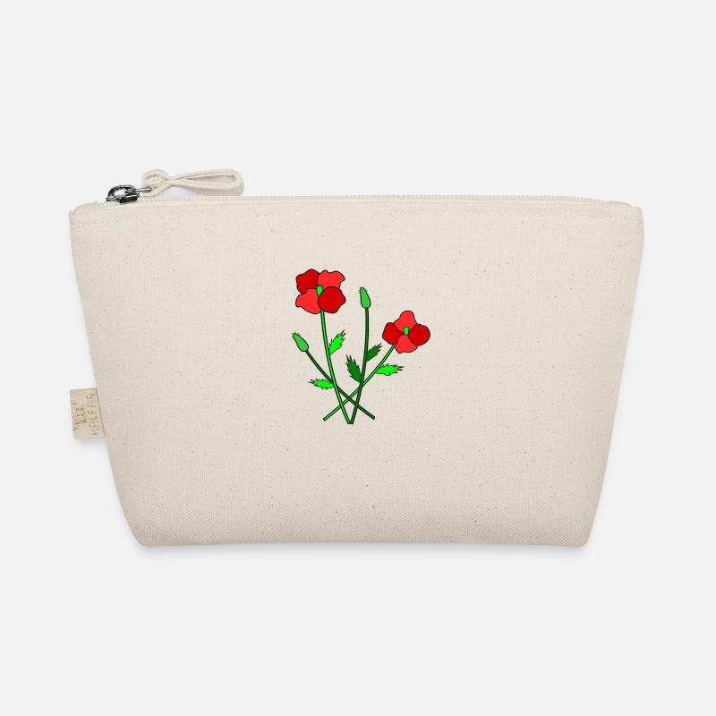 Blooming poppies Organic Pouch